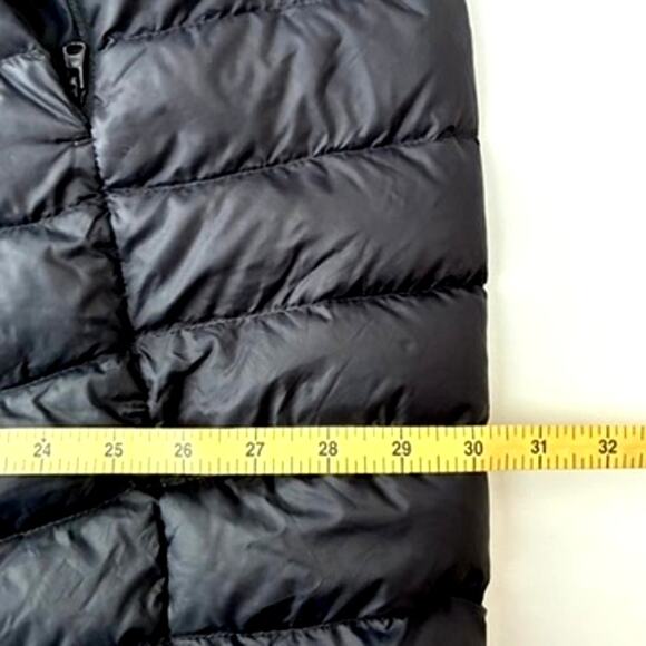 Lands End Women's Black Down Full Zip Long Puffer Vest - Plus 2X - Outdoors - Picture 7 of 8